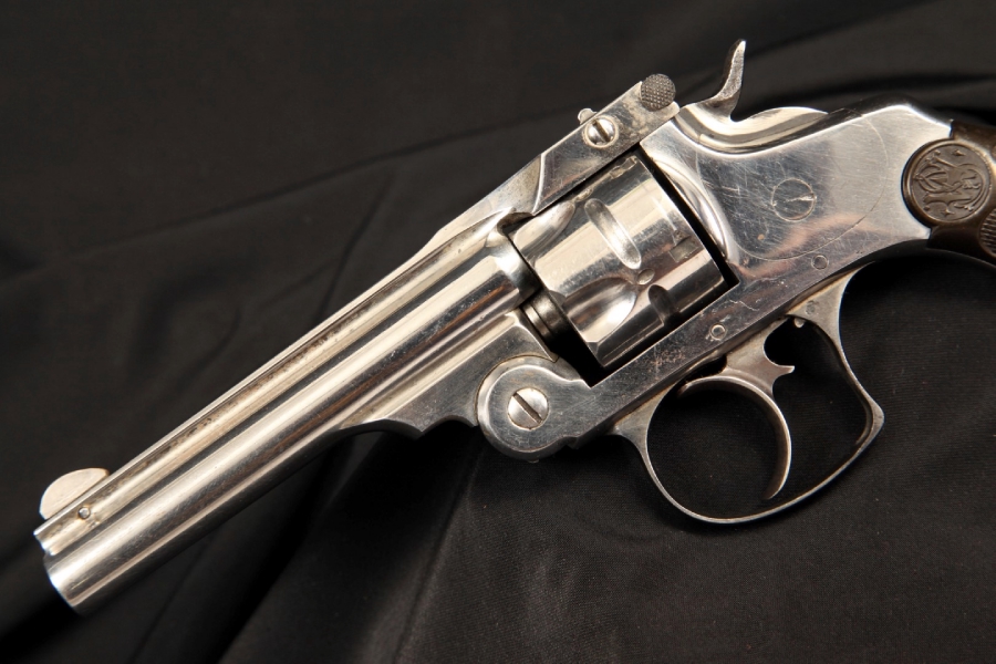 Smith And Wesson Sandw 32 Double Action 2nd Model Top Break Revolver Antique For Sale At Gunauction 6126